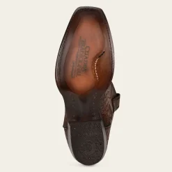 Men Cuadra Western Boots-Hand-Painted Traditional Exotic Leather Men Boots