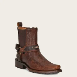 Men Cuadra Urban & Casual Boots-Hand-Painted Urban Honey Leather Boots