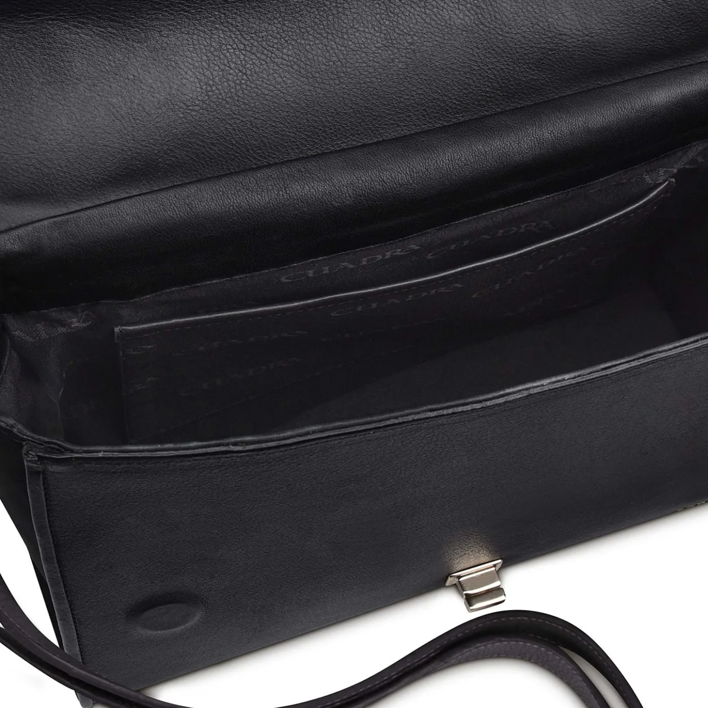 Women Cuadra Top Handle & Satchel Bags-Handwoven Black Leather Satchel Bag