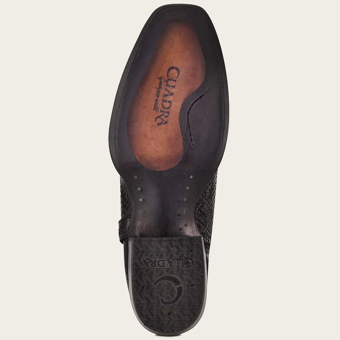 Men Cuadra Urban & Casual Boots-Handwoven Grey Python Leather Boots For Men