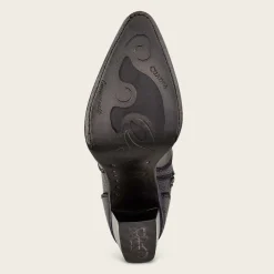 Women Cuadra Western Boots-High Black Leather Western Boot