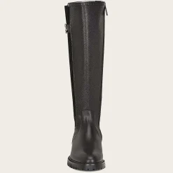 Women Cuadra Tall & Knee-High Boots-High Boot Black Bovine Leather Boot