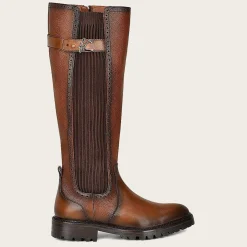 Women Cuadra Tall & Knee-High Boots-High Boot Honey Bovine Leather Boot