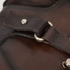 Women Cuadra Ankle Boots & Booties-High Heel Urban Brown Leather Bootie