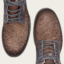 Men Cuadra Urban & Casual Boots-Honey And Blue Urban Ankle Exotic Leather Boots