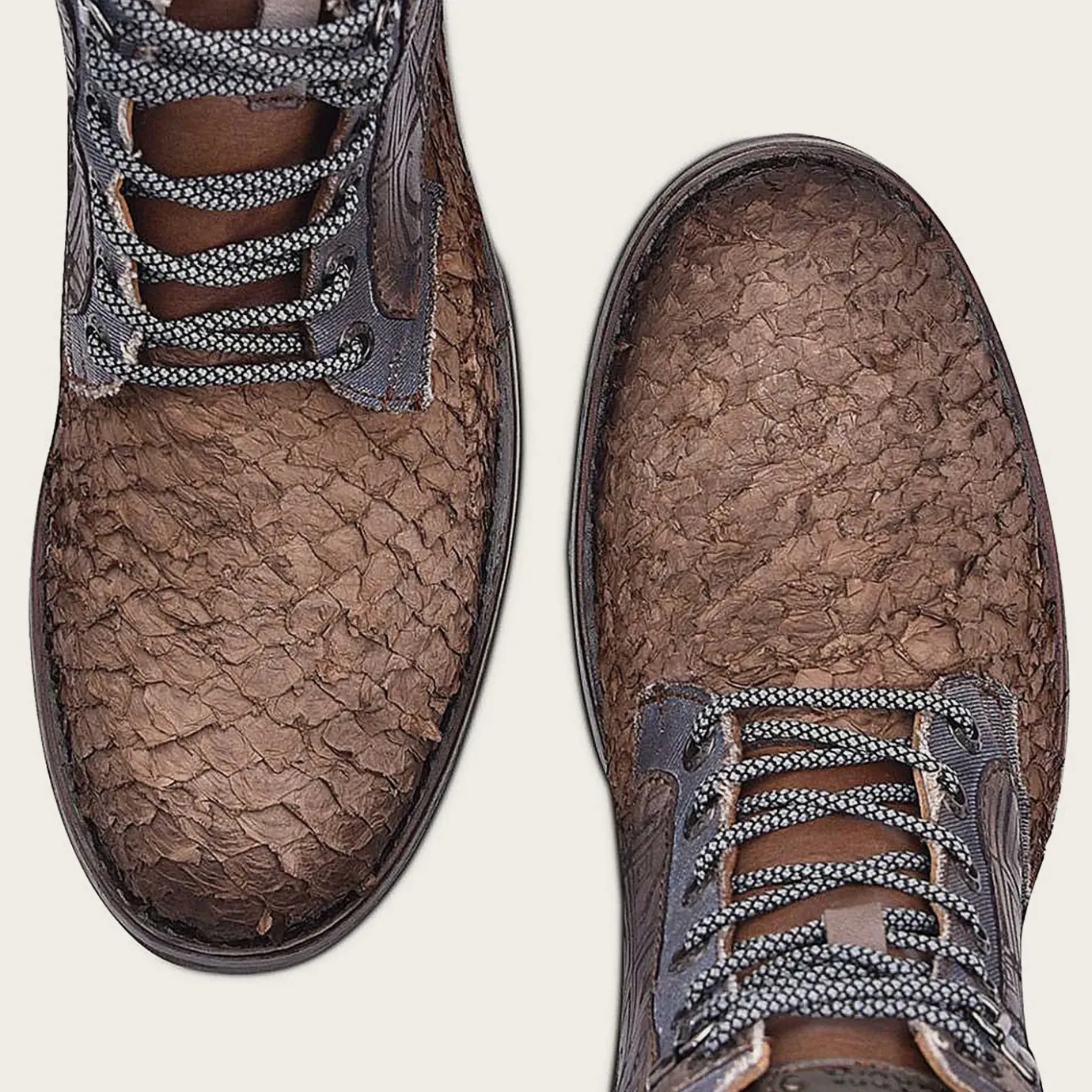 Men Cuadra Urban & Casual Boots-Honey And Blue Urban Ankle Exotic Leather Boots