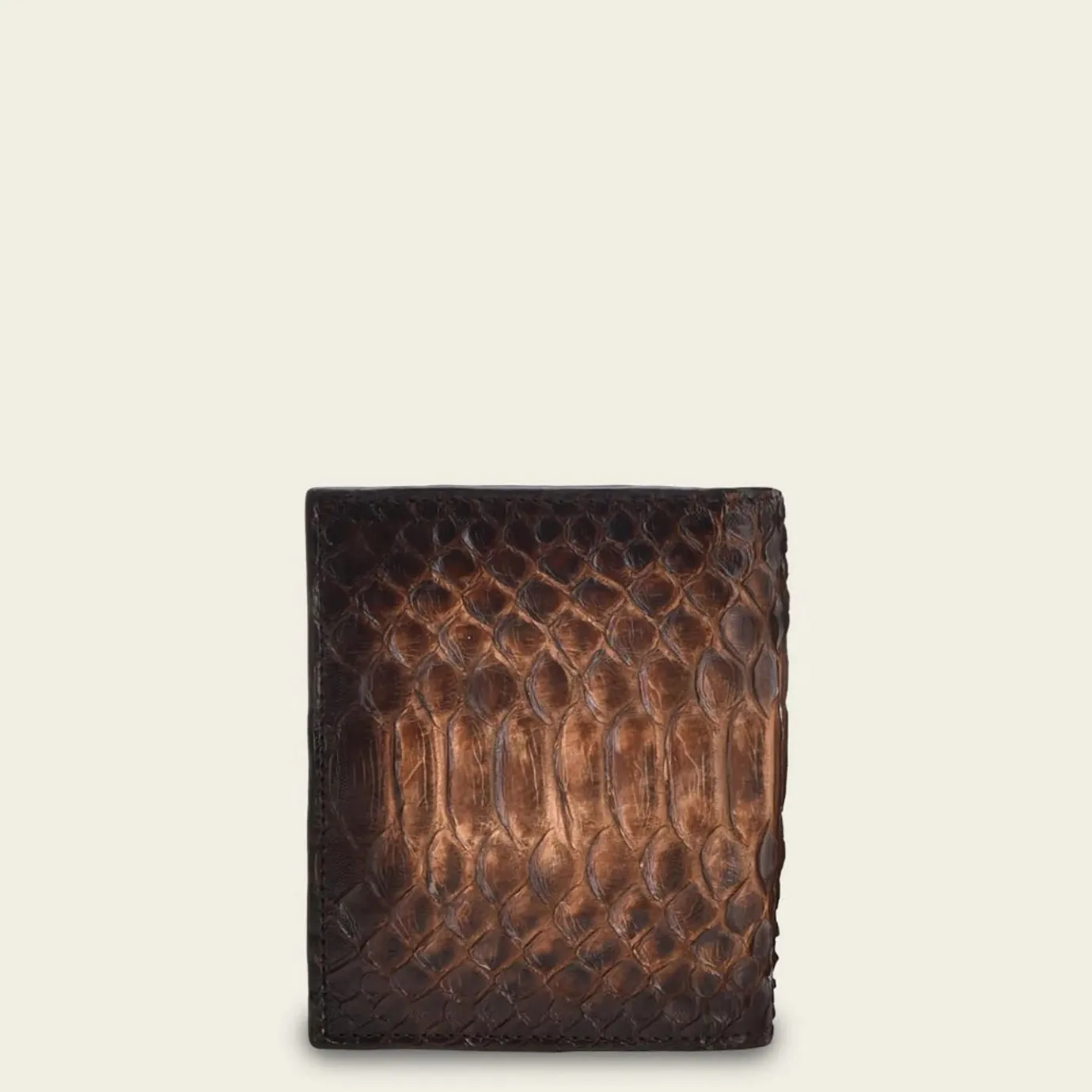 Men Cuadra Wallets-Honey Brown Handmade Exotic Leather Wallet