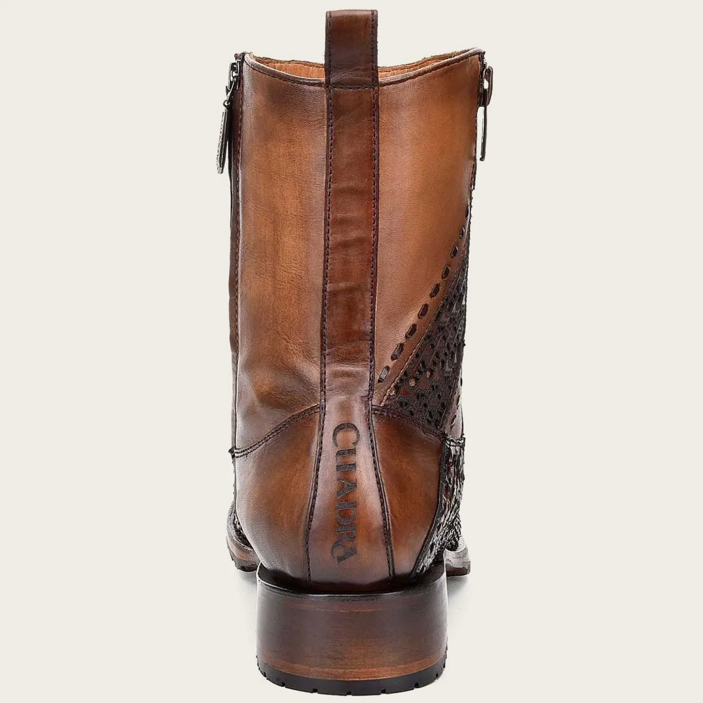 Men Cuadra Urban & Casual Boots-Honey Python Leather Cowboy Boots