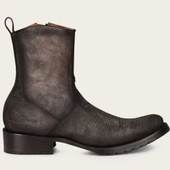 Men Cuadra Urban & Casual Boots-Mens Biker Boots Grey Leather