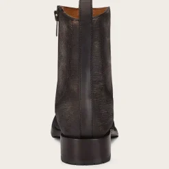 Men Cuadra Urban & Casual Boots-Mens Biker Boots Grey Leather