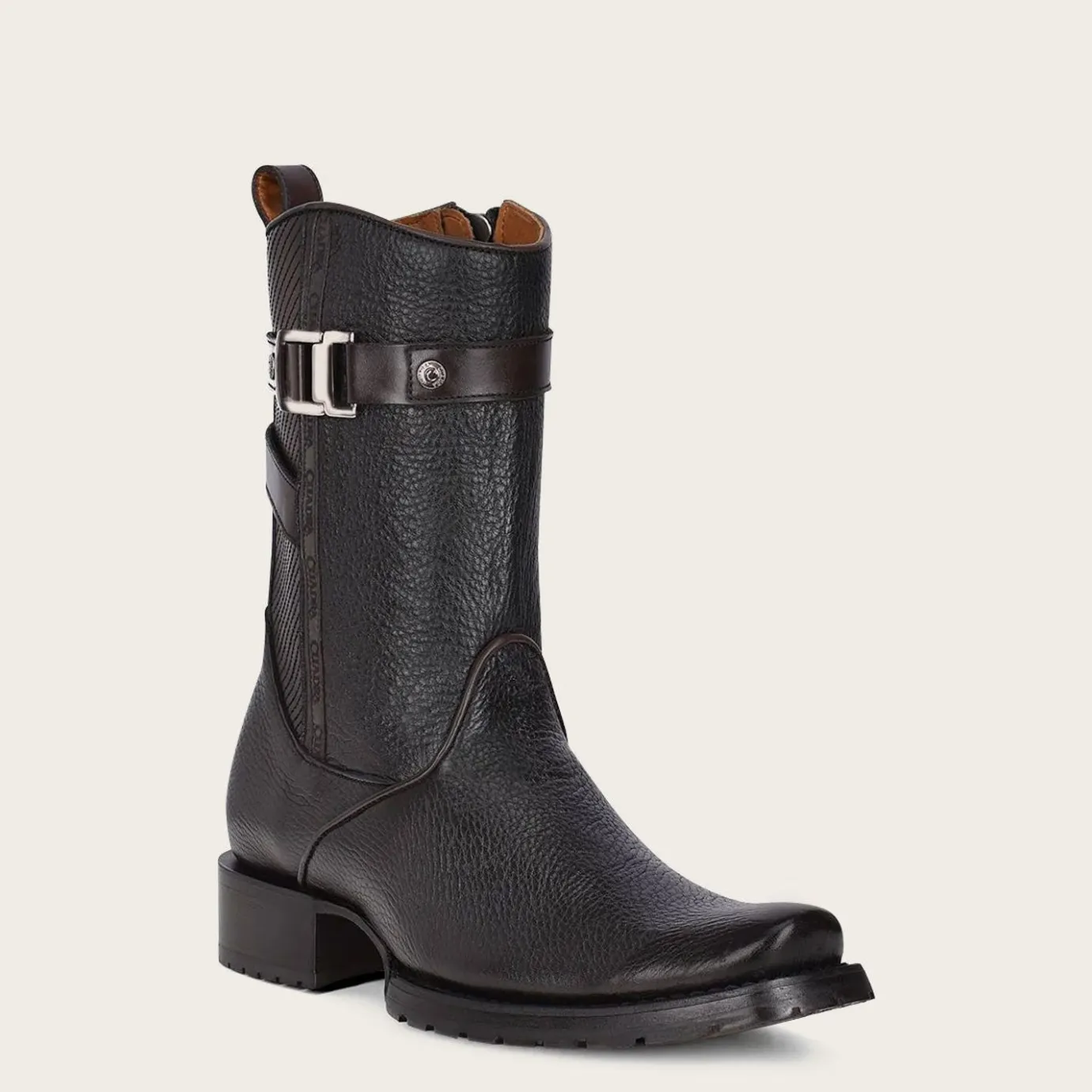 Men Cuadra Urban & Casual Boots-Men'S Black Casual Leather Boots