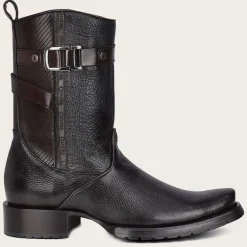 Men Cuadra Urban & Casual Boots-Men'S Black Casual Leather Boots