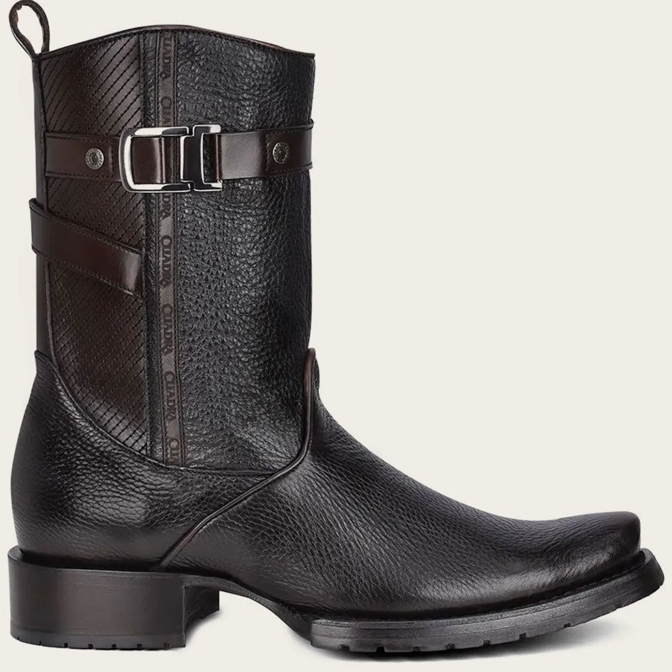 Men Cuadra Urban & Casual Boots-Men'S Black Casual Leather Boots
