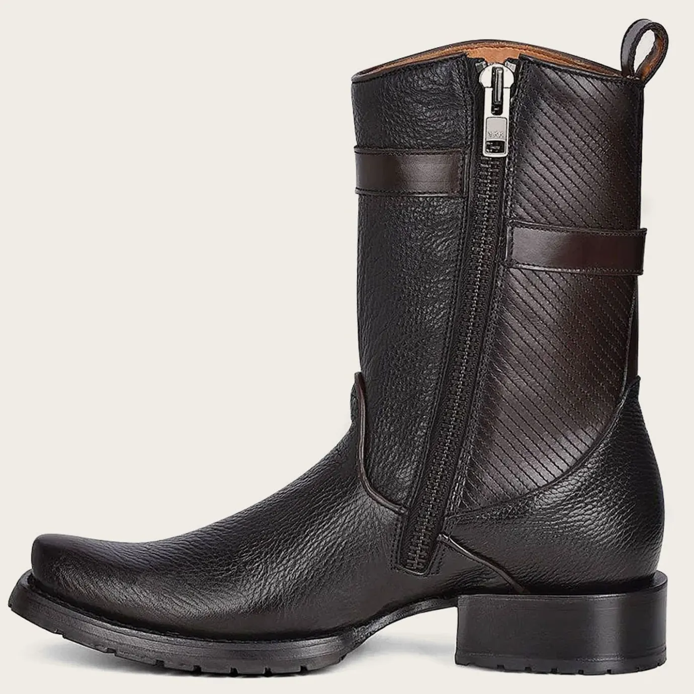 Men Cuadra Urban & Casual Boots-Men'S Black Casual Leather Boots