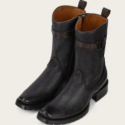 Men Cuadra Urban & Casual Boots-Men'S Black Casual Leather Boots