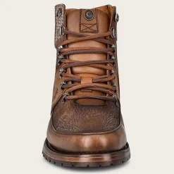 Men Cuadra Urban & Casual Boots-Men'S Brown Dress Ankle Leather Boots