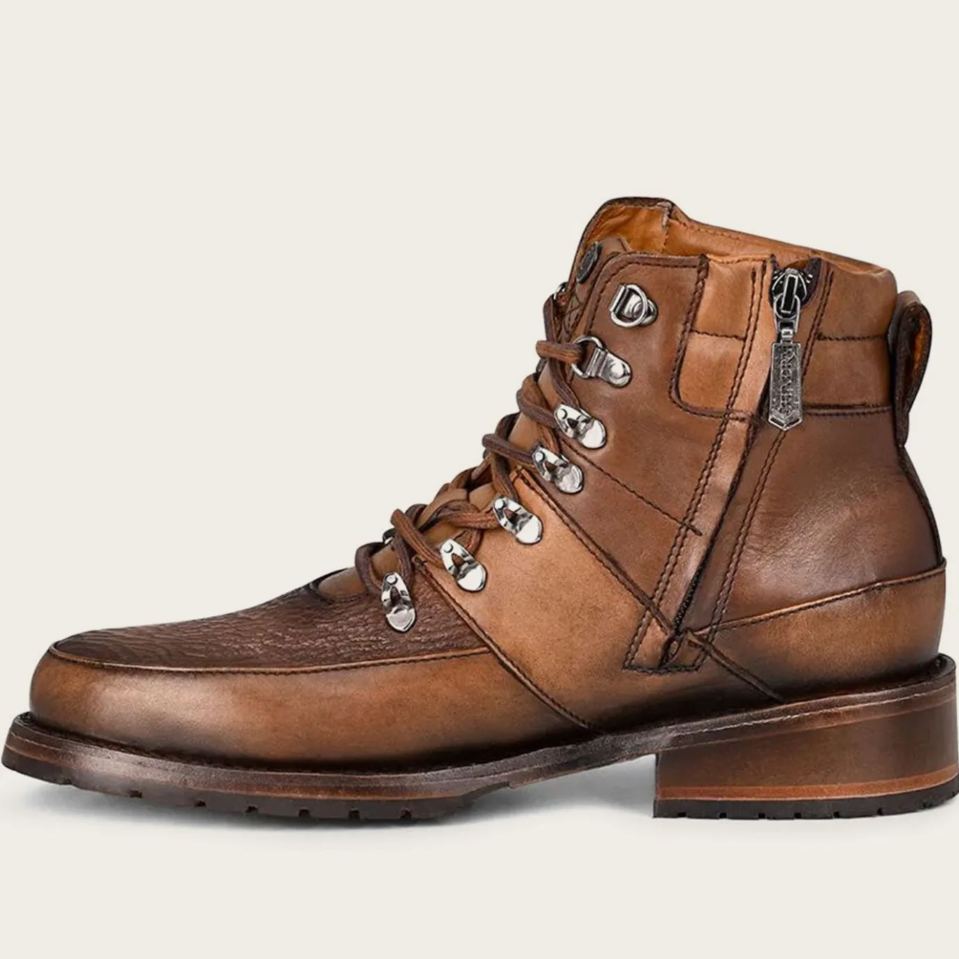 Men Cuadra Urban & Casual Boots-Men'S Brown Dress Ankle Leather Boots