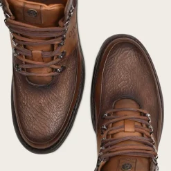 Men Cuadra Urban & Casual Boots-Men'S Brown Dress Ankle Leather Boots