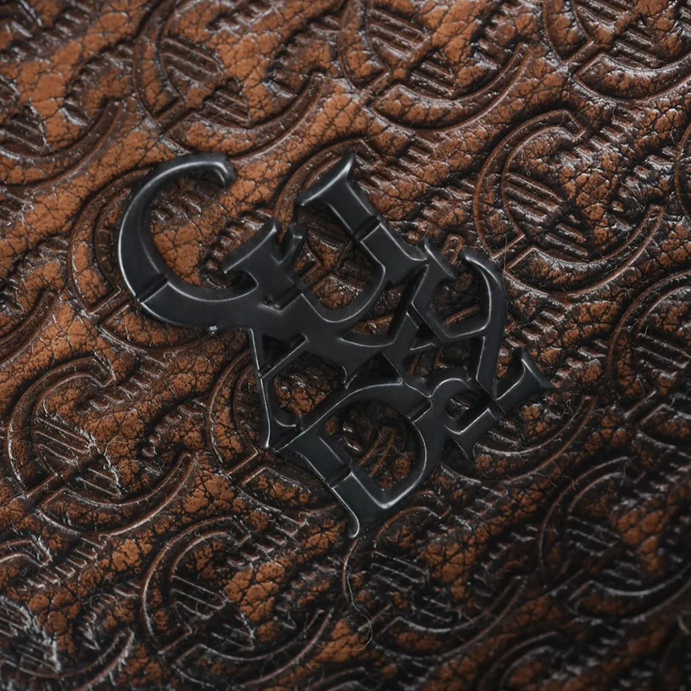 Men Cuadra Handbags-Mens Dark Brown Leather Shoulder Bag