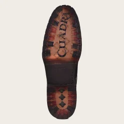 Men Cuadra Urban & Casual Boots-Mens Leather Ankle Boots Black Poisson Leather