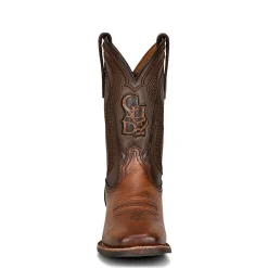 Men Cuadra Western Boots-Rodeo Cowboy Honey Brown Leather Boots
