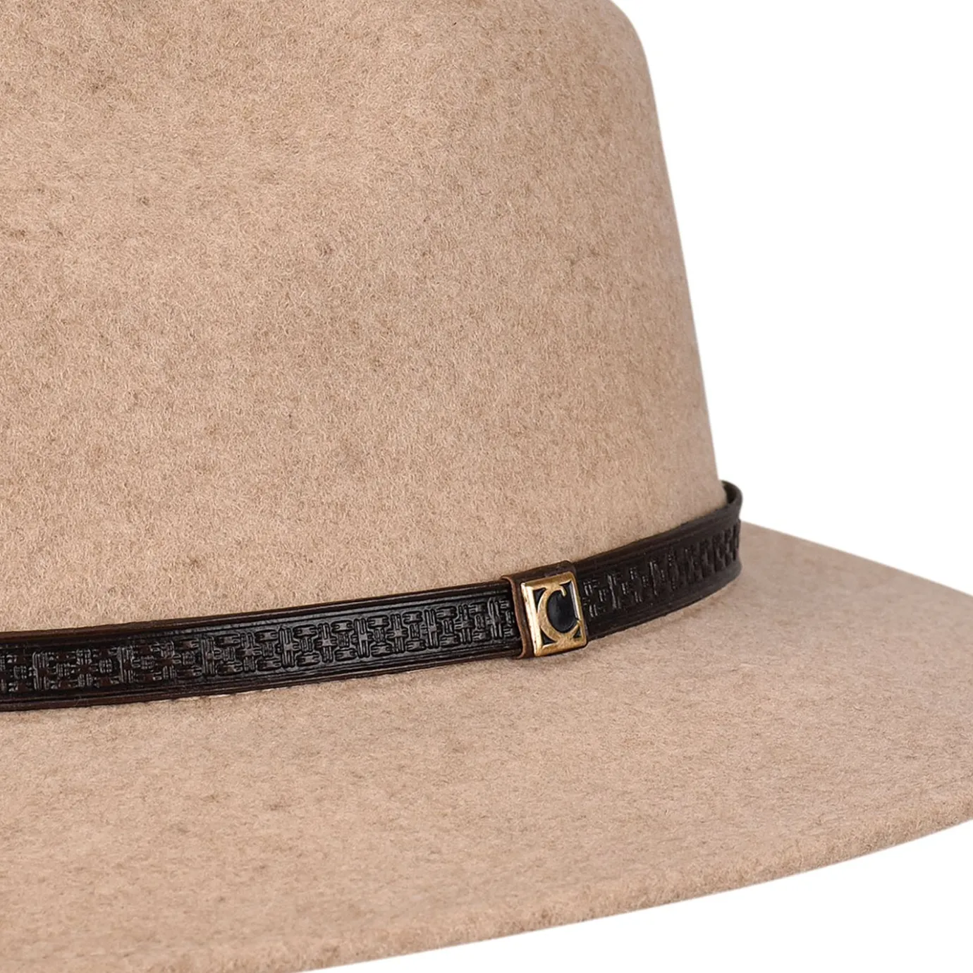 Women Cuadra Hats-Sand Color Safari Wool Hat