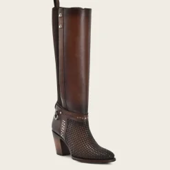 Women Cuadra Tall & Knee-High Boots-Stylish Brown Honey Leather Tall Boot