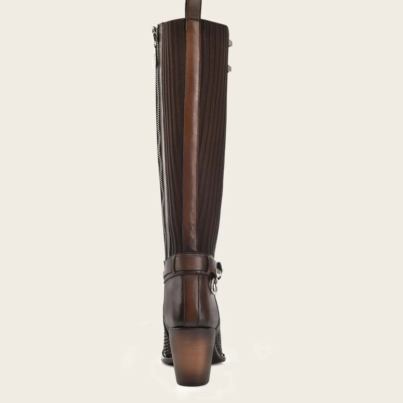 Women Cuadra Tall & Knee-High Boots-Stylish Brown Honey Leather Tall Boot