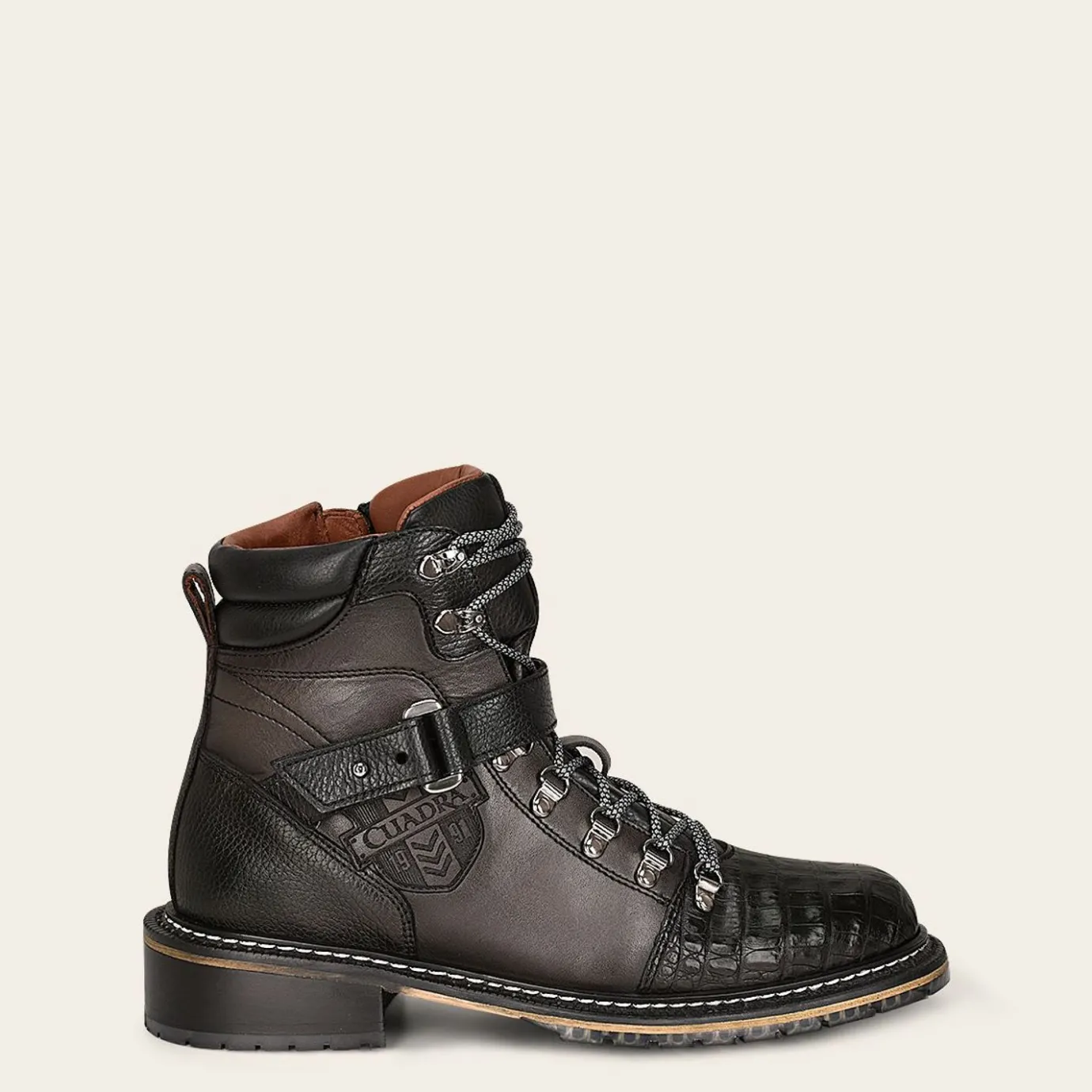 Men Cuadra Urban & Casual Boots-Urban Black Cayman Boot