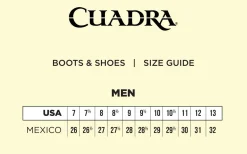 Men Cuadra Urban & Casual Boots-Urban Brown Genuine Shark Leather Boot