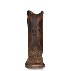 Men Cuadra Urban & Casual Boots-Urban Brown Genuine Shark Leather Boot