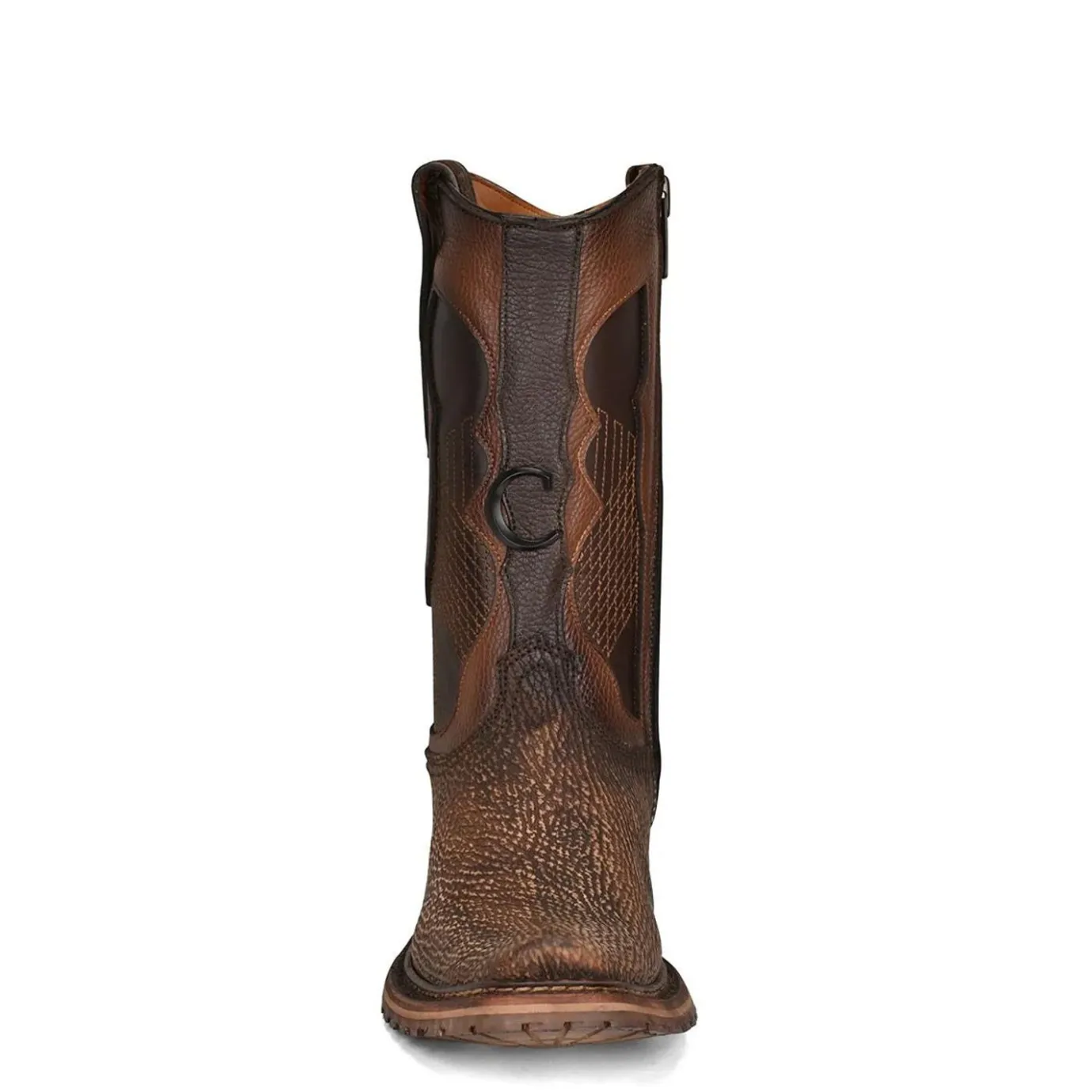 Men Cuadra Urban & Casual Boots-Urban Brown Genuine Shark Leather Boot