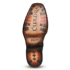 Men Cuadra Urban & Casual Boots-Urban Brown Genuine Shark Leather Boot