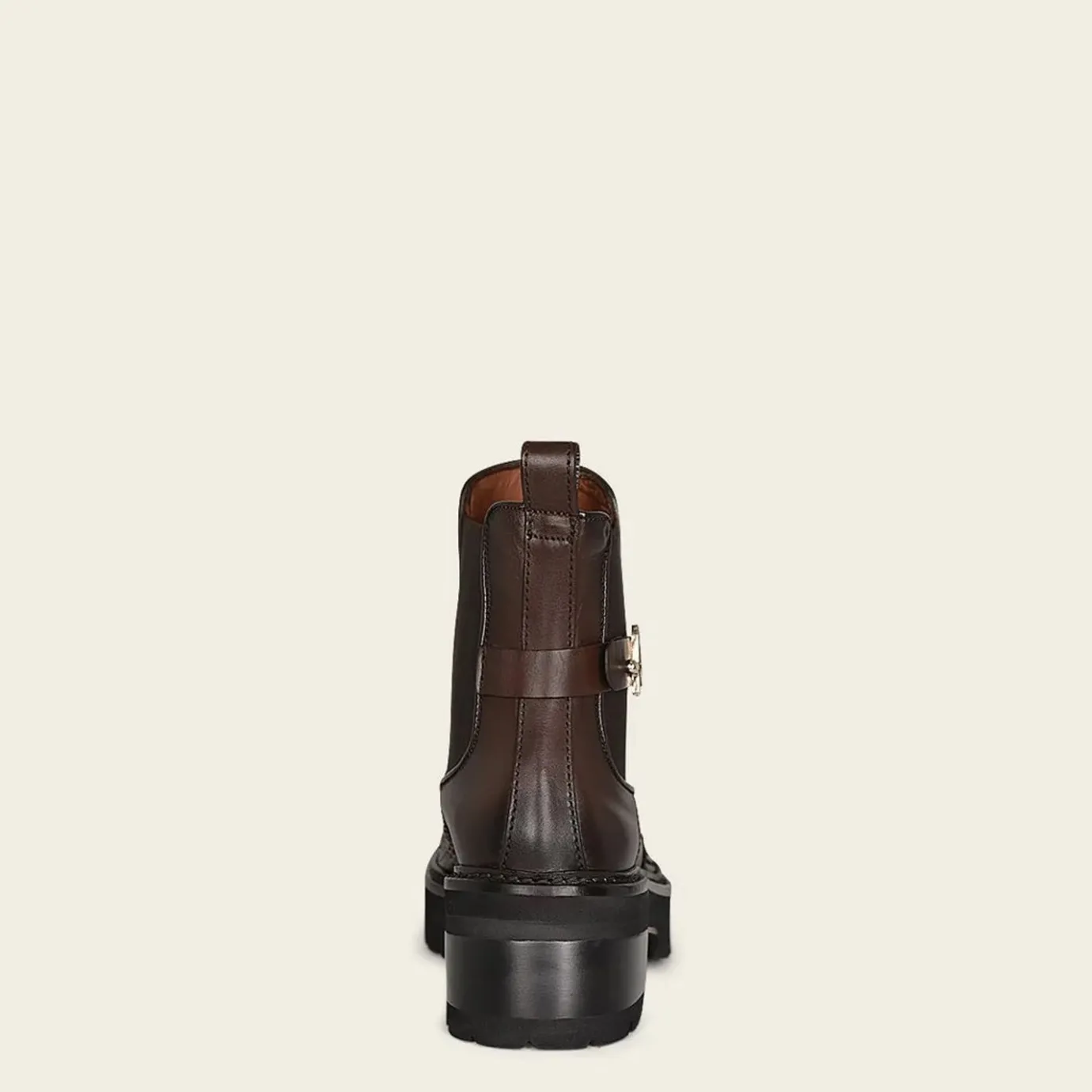 Women Cuadra Ankle Boots & Booties-Urban Dark Brown Exotic Leather Bootie